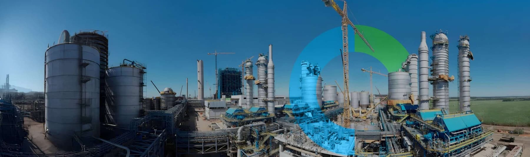 Obras de Plantas industriais da CESBE